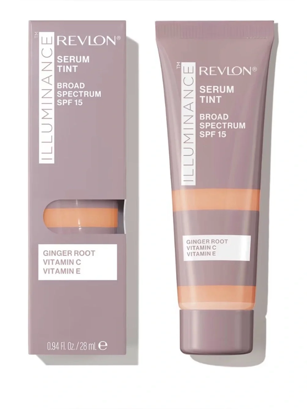 Revlon Illuminance Tinted Serum,Triple Hyaluronic Acid,SPF 15, 313 Light Tan